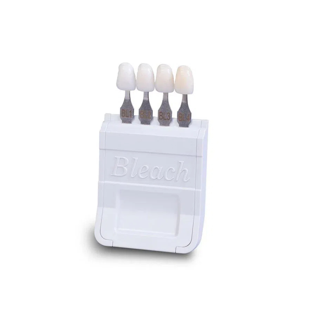 Teeth Whitening Bleach - Panduan Warna Dikelantang Gigi 4 Warna