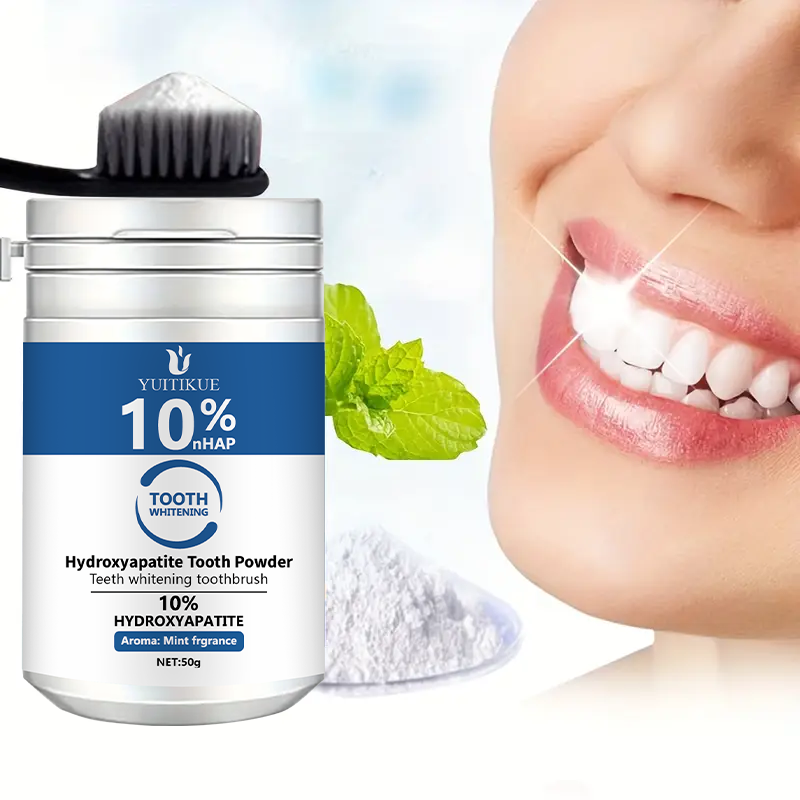 Teeth Whitening Flash - YUTIKUE 10% nHAP Bubuk Gigi 50g