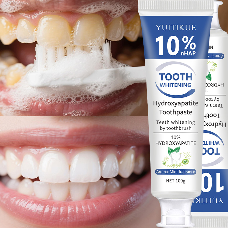 Teeth Whitening Cream - YUITIKUE 10% NHAP Pasta Gigi Hidroksiapatit