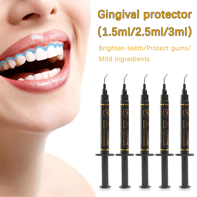 Teeth Whitening Gel Syringes - 1.5/2.5/3ML jarum suntik gigi pelindung gusi