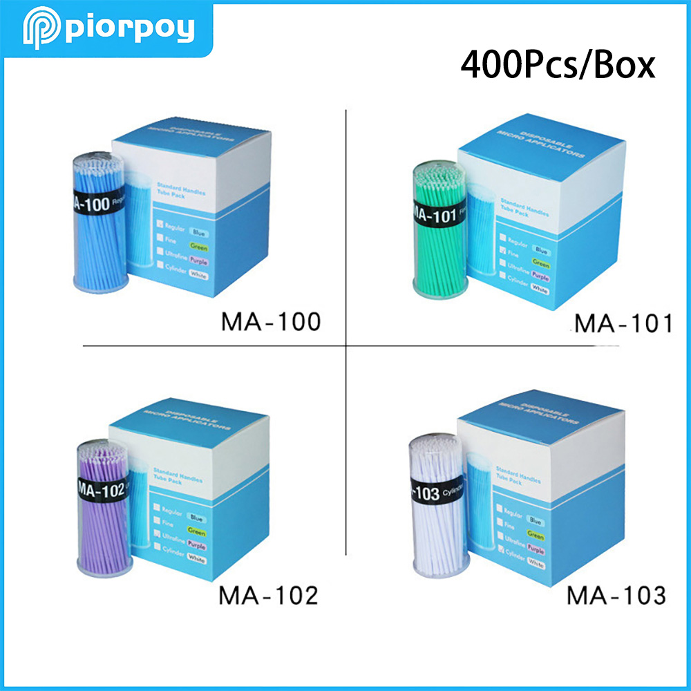 Teeth Whitening Uk - PIORPOY 400 Buah/Kotak Sikat Mikro Gigi