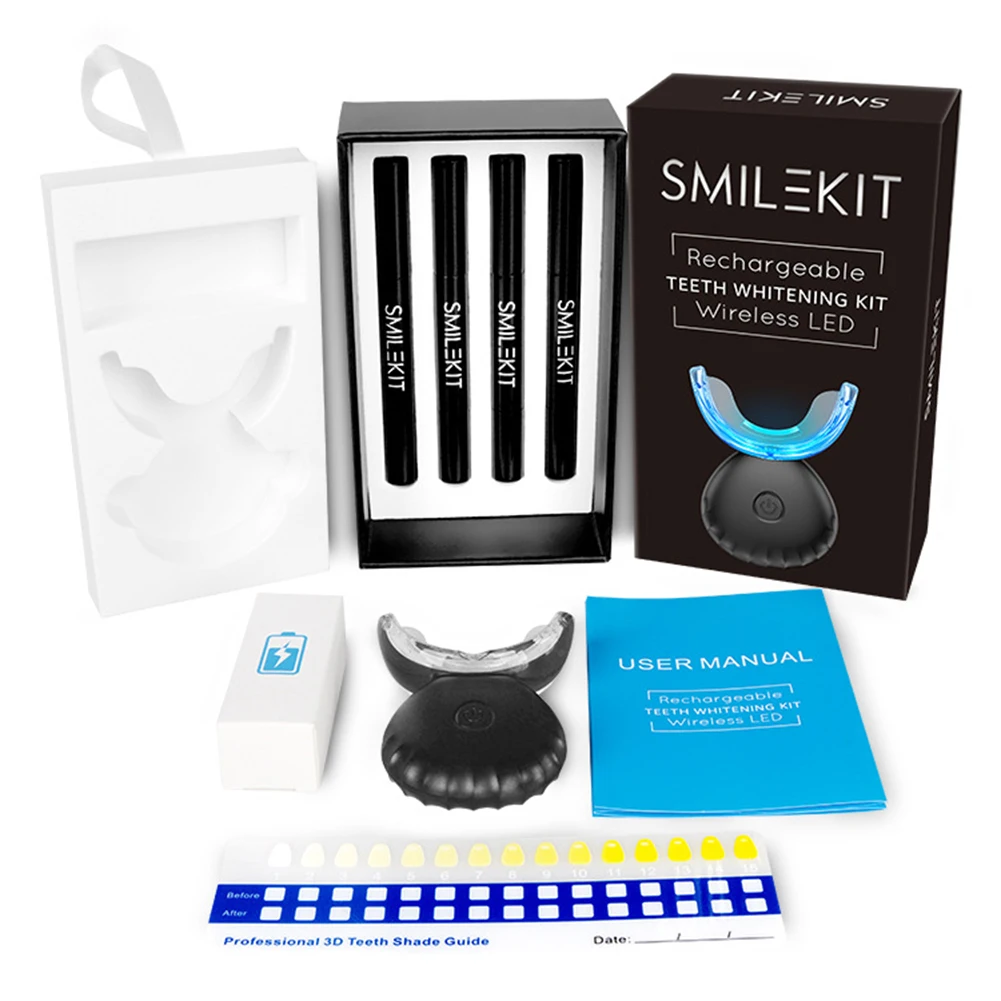 Teeth Whitening Flash - Kit pemutih gigi Mini 16 LED