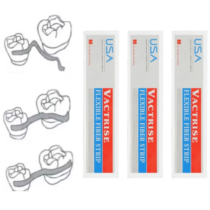 Teeth Whitening Retainer - 1 Buah Strip Serat Fleksibel Gigi,