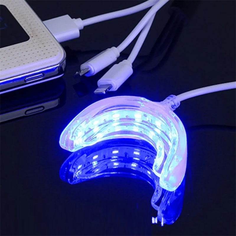 Teeth Whitening Doctor - Akselerator pemutih gigi, lampu biru LED