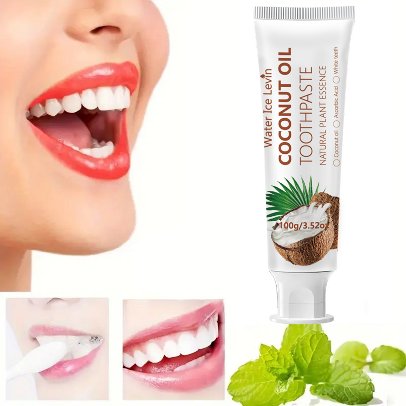 Teeth Whitening And Stain Removal - Pasta Gigi Minyak Kelapa 100g Esensi