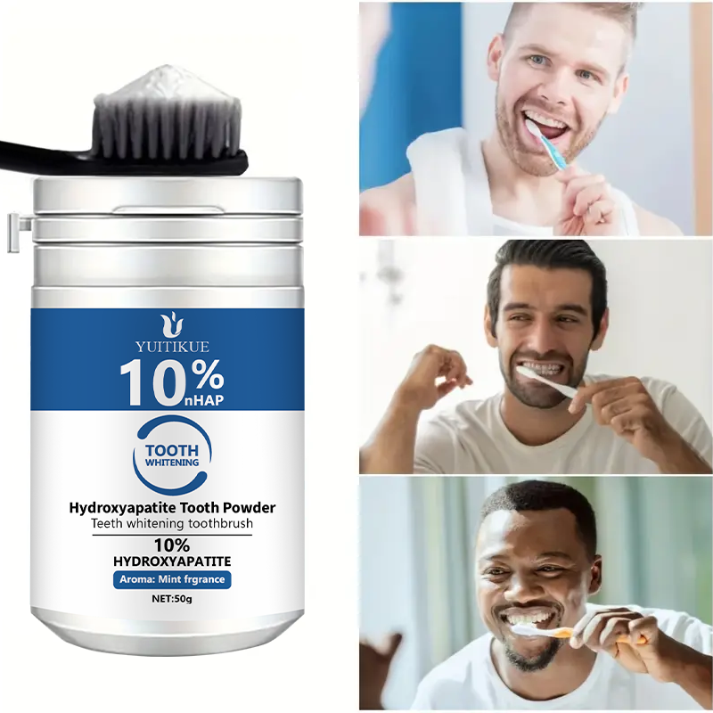 YUTIKUE 10% nHAP Bubuk Gigi 50 - Teeth Whitening Flash ulasan dan harga