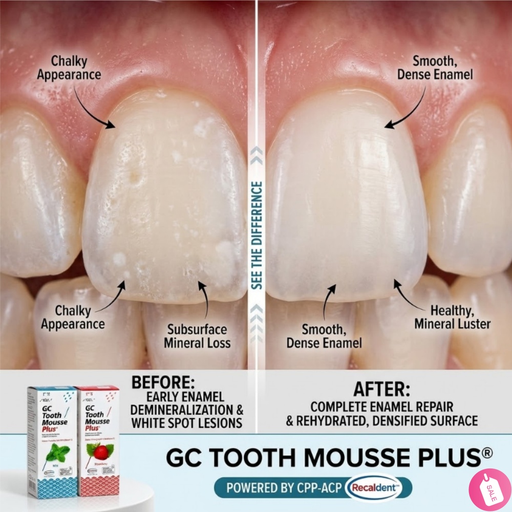 Pasta Gigi Mousse Rasa Buah GC - Teeth Whitening Cream ulasan dan harga
