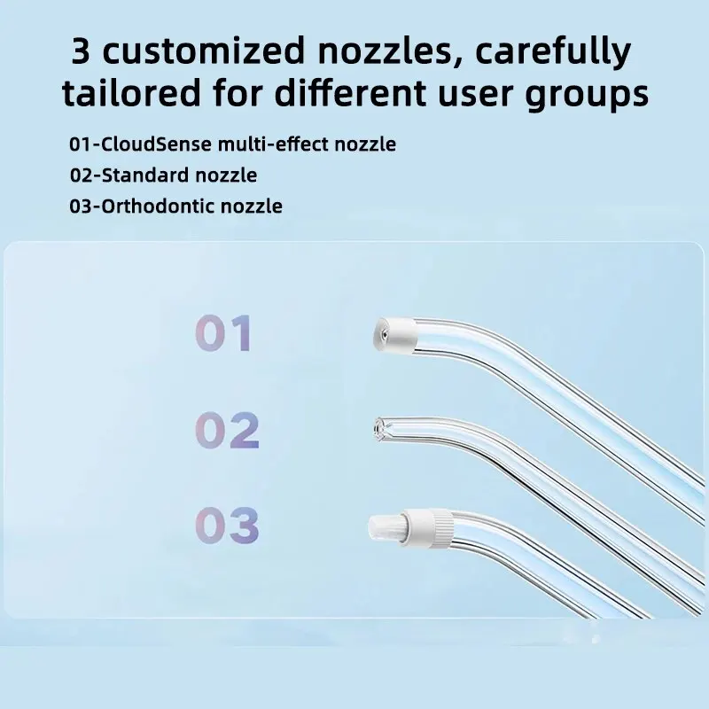 Irigator Oral Elektrik Mijia F - Teeth Whitening Zoom ulasan dan harga