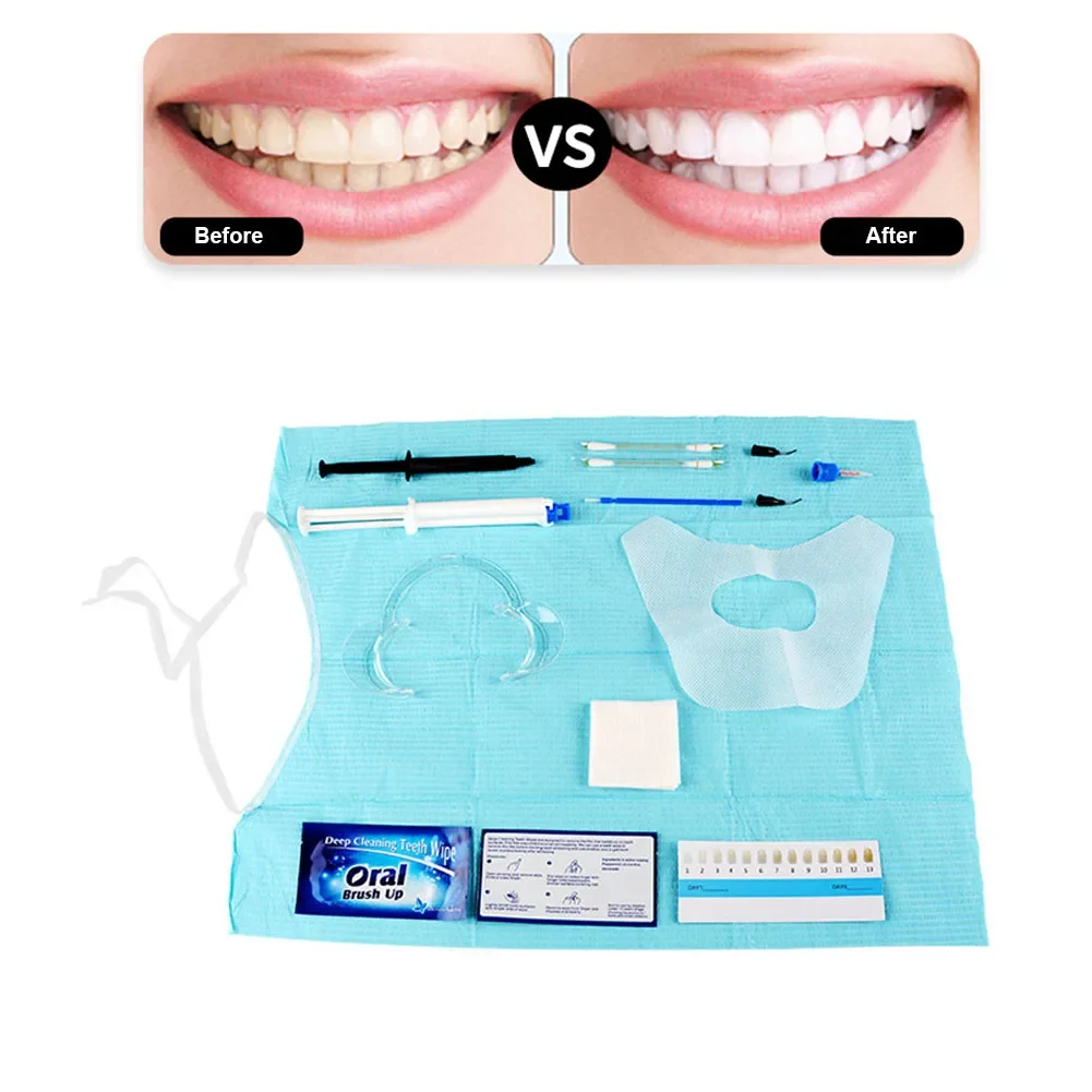 Kit pemutih gigi klinik dokter - Teeth Whitening Gel Syringes ulasan dan harga