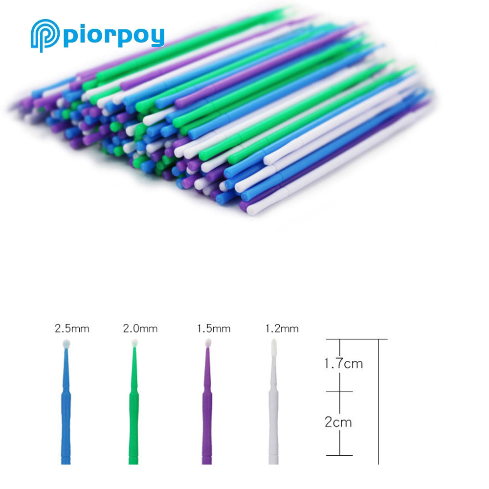 PIORPOY 400 Buah/Kotak Sikat M - Teeth Whitening Uk ulasan dan harga