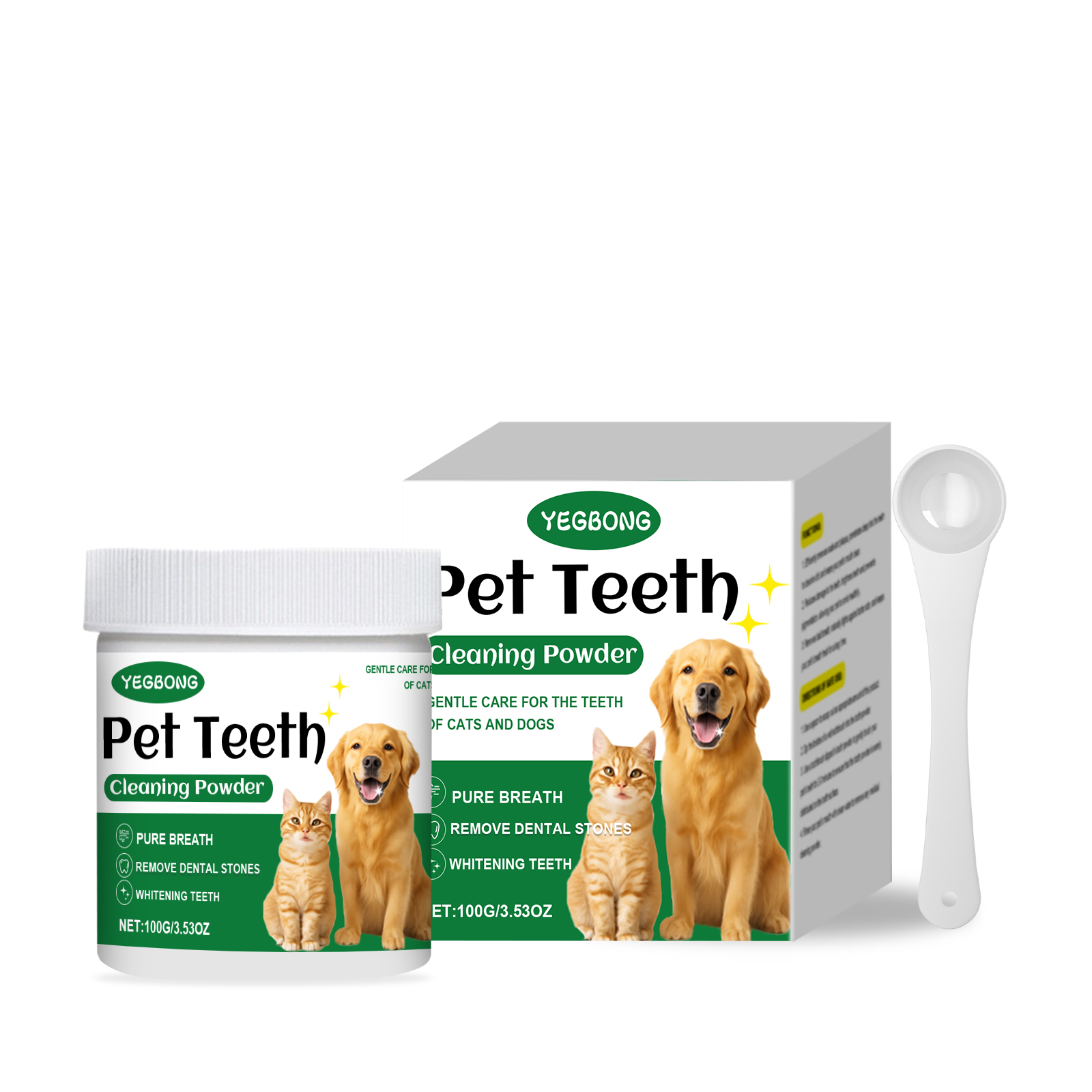 Bubuk Pembersih Gigi Hewan Pel - Teeth Whitening Flash ulasan dan harga