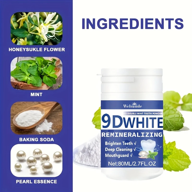 Bubuk Gigi Hidroksiapatit Remi - Teeth Whitening Flash ulasan dan harga