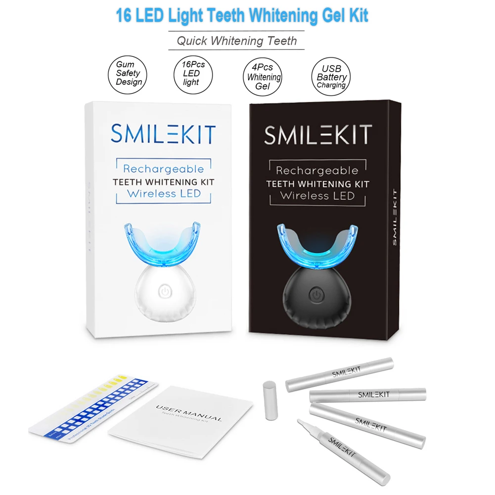 Kit pemutih gigi Mini 16 LED c - Teeth Whitening Flash ulasan dan harga