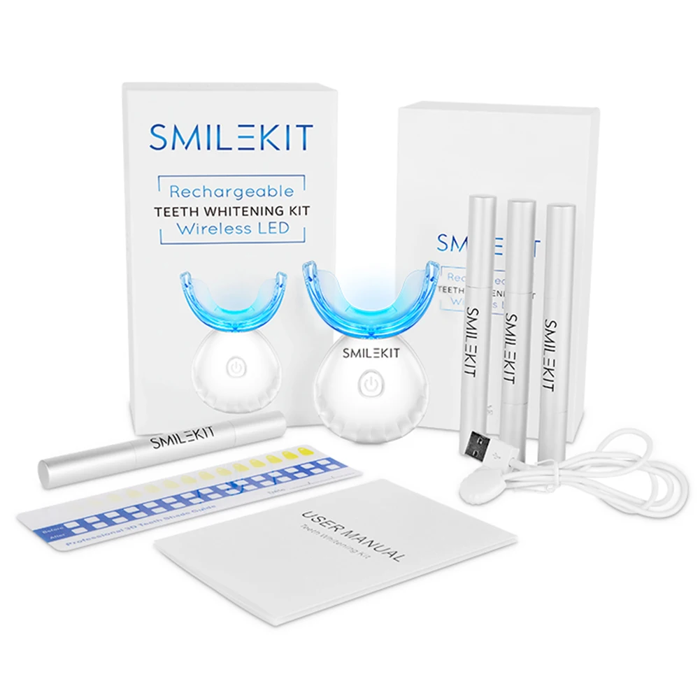 Kit pemutih gigi Mini 16 LED c - Teeth Whitening Flash ulasan dan harga