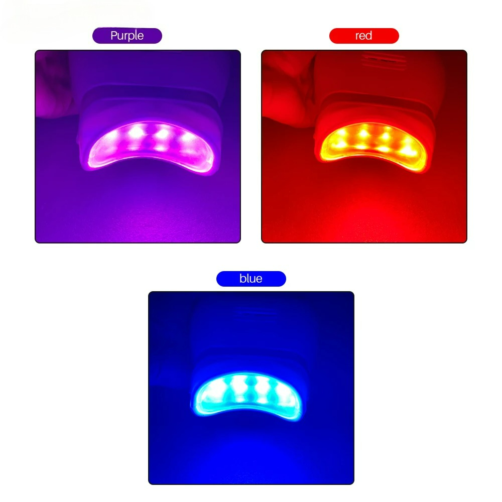 Lampu Pemutih Gigi LED 3 Warna - Teeth Whitening Led ulasan dan harga