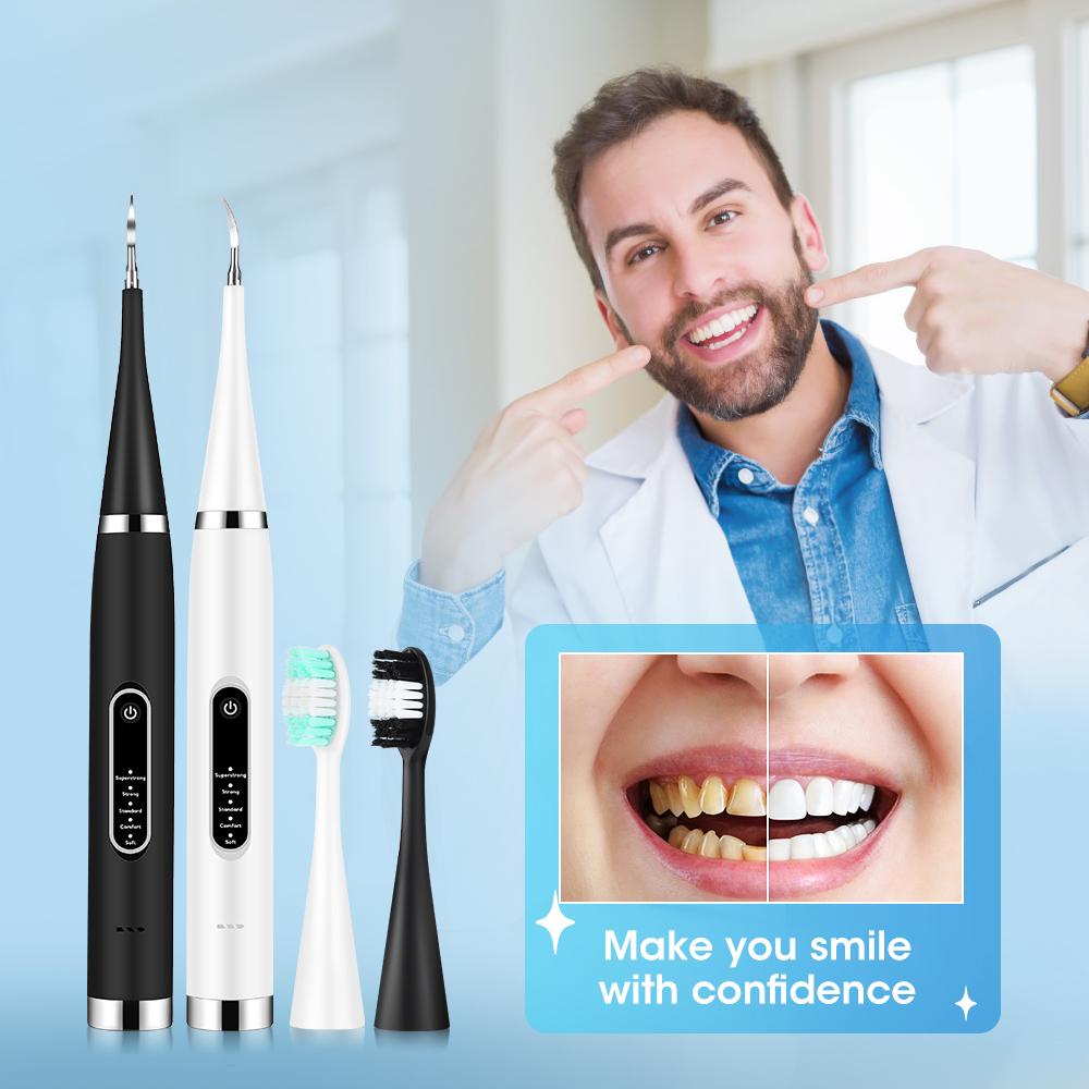 Pembersih Gigi Elektrik Pember - Teeth Whitening And Stain Removal ulasan dan harga