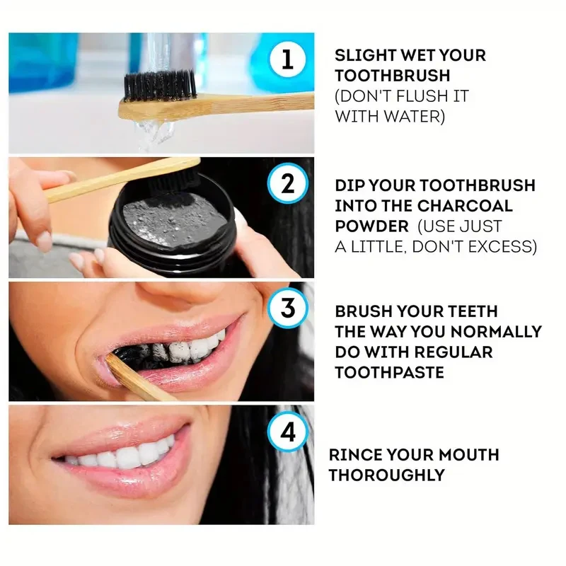 Bubuk Pemutih Pencerah Gigi Pe - Teeth Whitening Flash ulasan dan harga