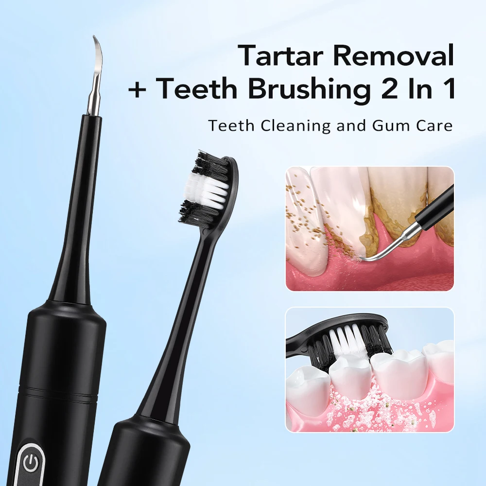 Alat Pembersih Karang Gigi Ele - Teeth Whitening And Stain Removal ulasan dan harga