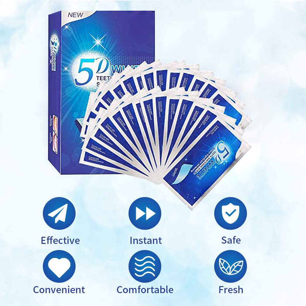 Strip Pemutih Gigi 5D Gel Pemu - Teeth Whitening Doctor ulasan dan harga