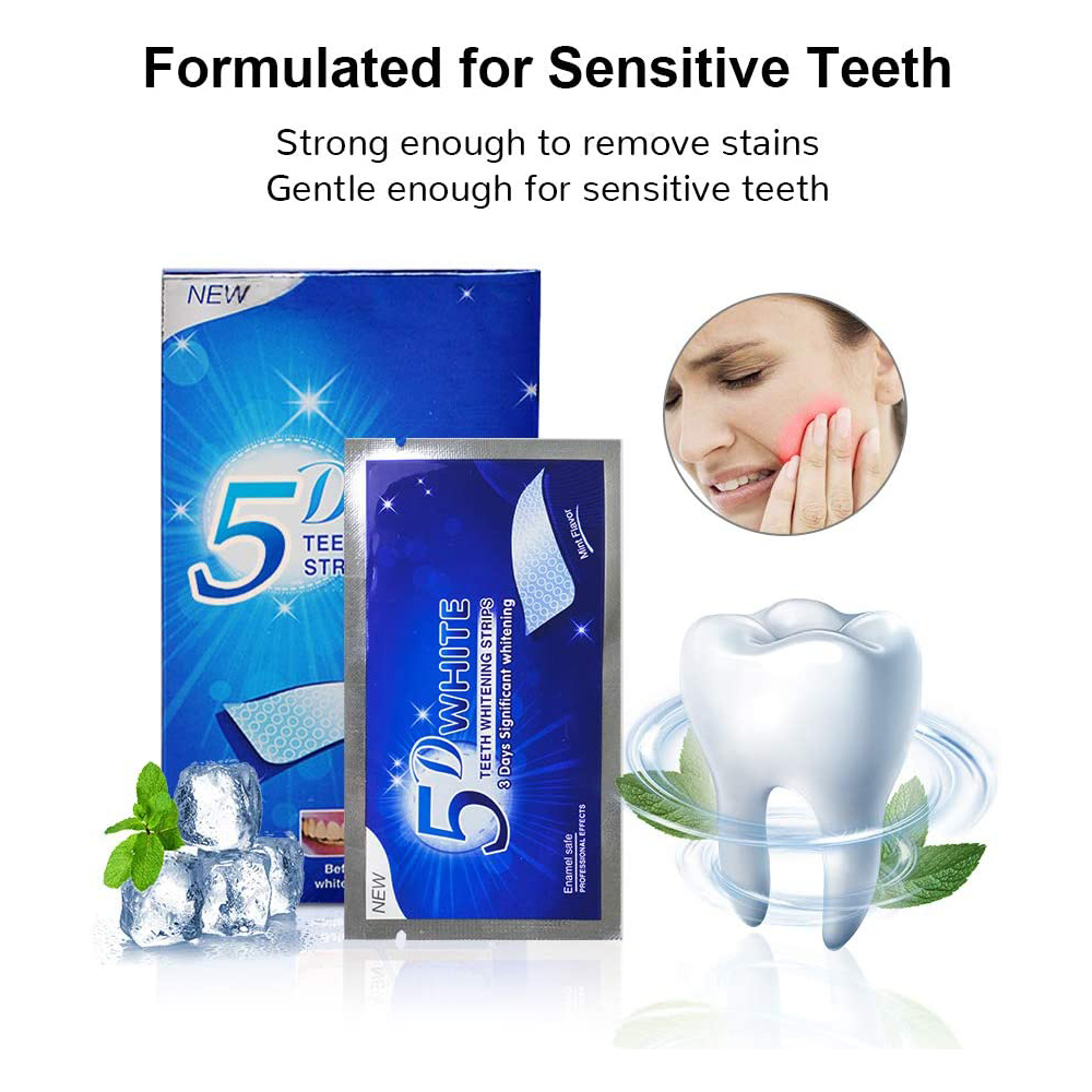 Strip Pemutih Gigi 5D Gel Pemu - Teeth Whitening Doctor ulasan dan harga