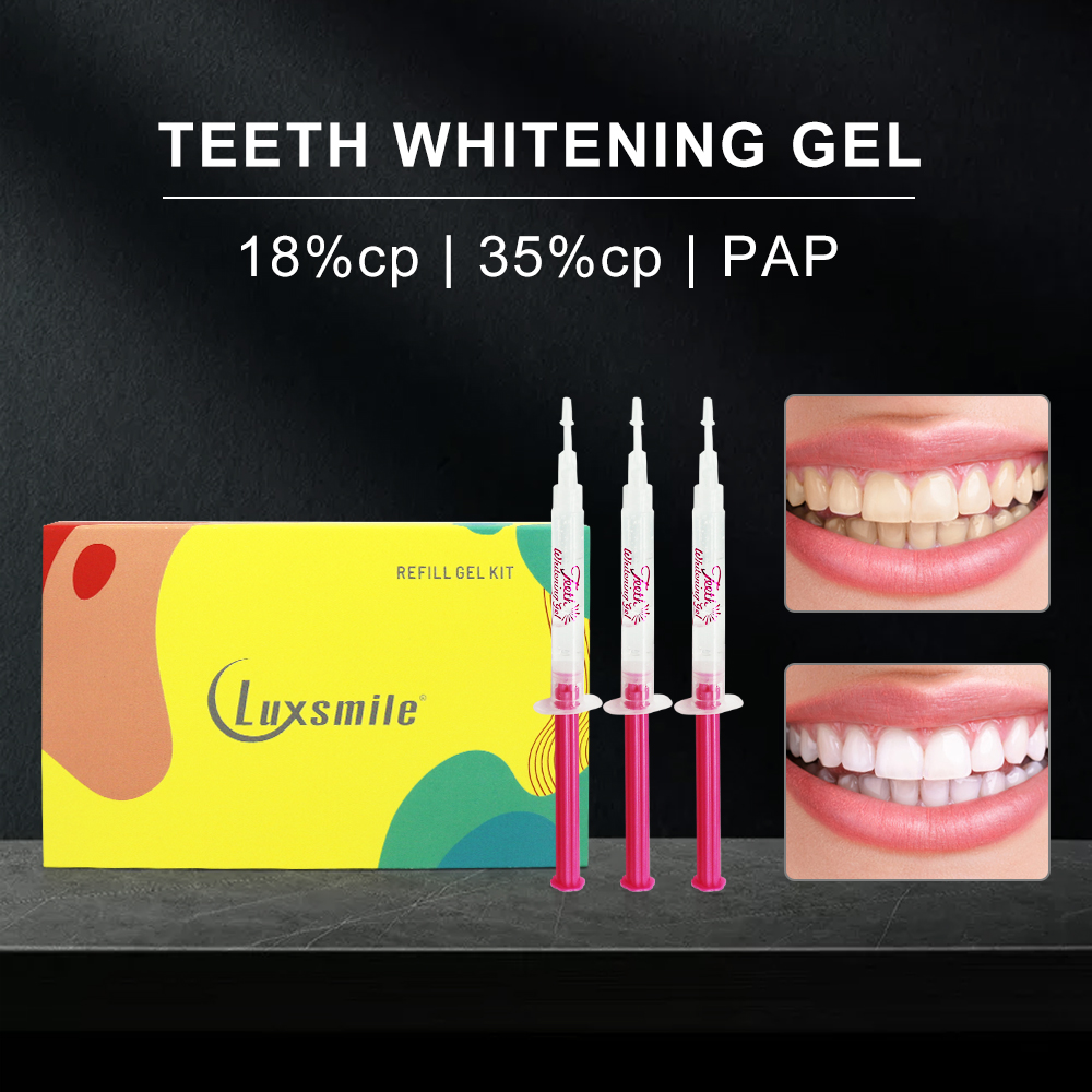 Luxsmile Kit Gel pemutih gigi, - Teeth Whitening Gel Syringes ulasan dan harga